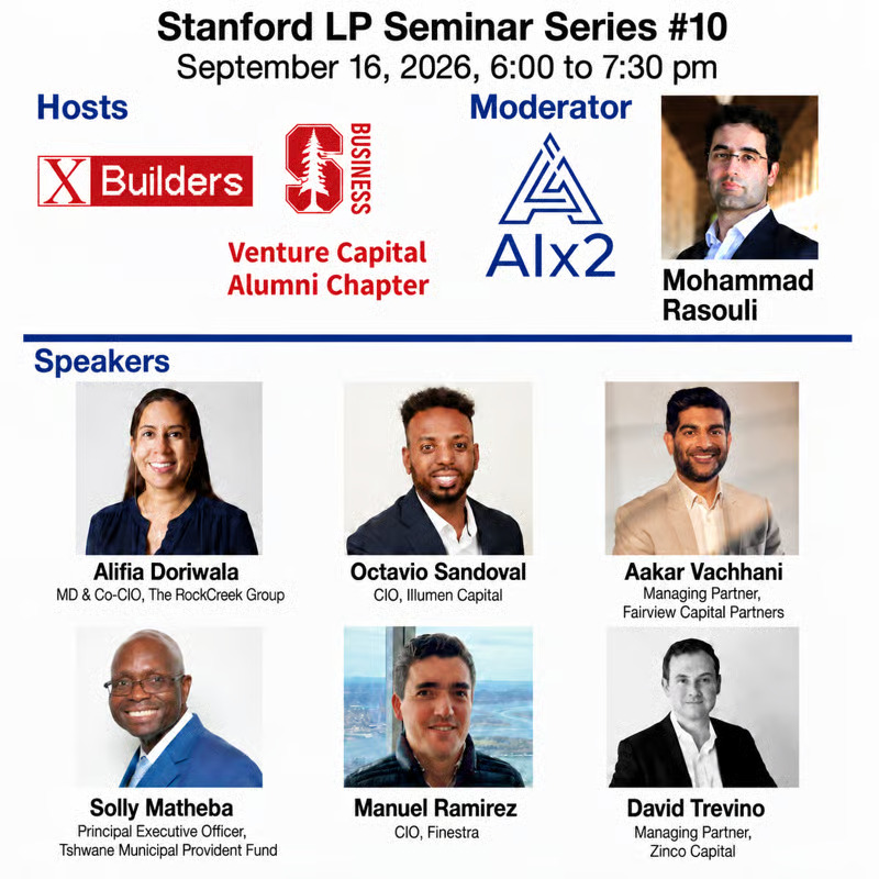 Stanford LP Seminar, September 16, 2026